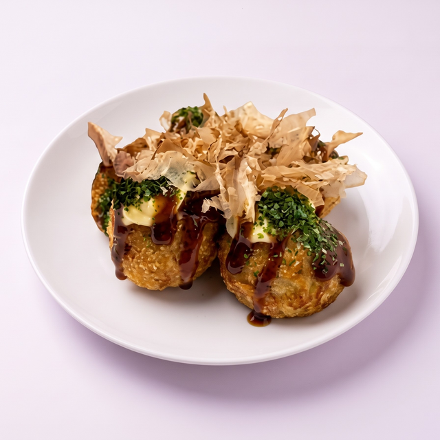 Takoyaki.